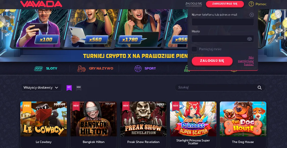 Jak działa Vavada logowanie krok po kroku